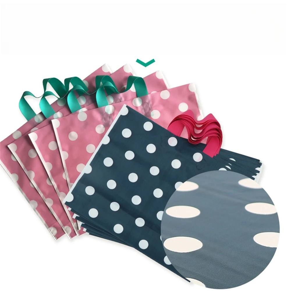 48pcs Frosted Polka Dot Tote B - đánh giá và giá Wedding/Event Supply Store