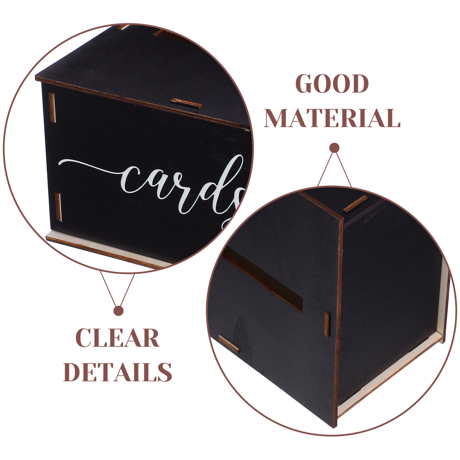 Wooden Wedding Card Box Rustic - đánh giá và giá Wedding Card Box