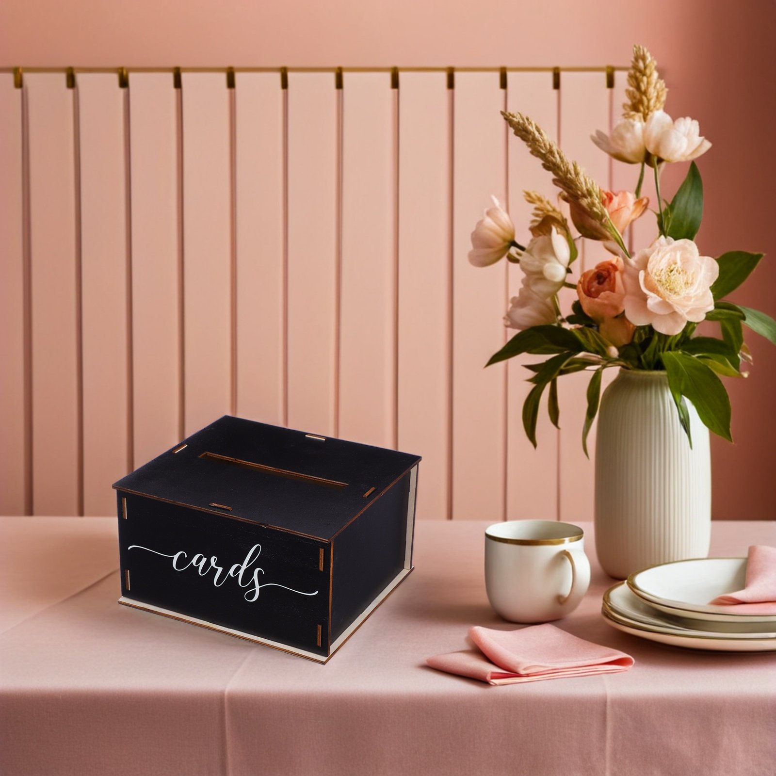 Wooden Wedding Card Box Rustic - đánh giá và giá Wedding Card Box