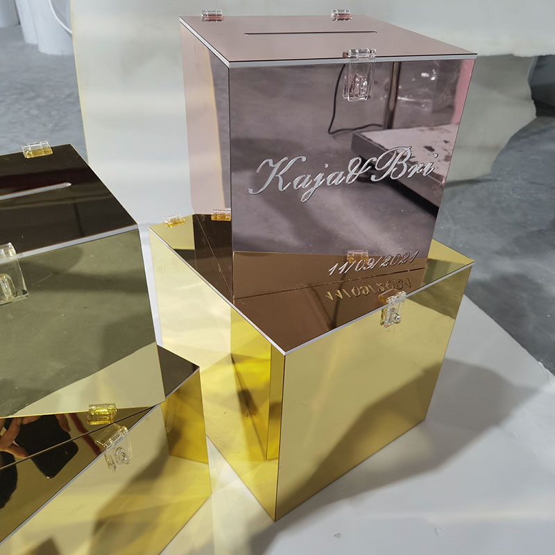 Acrylic Innovation Card Box We - đánh giá và giá Wedding Card Box