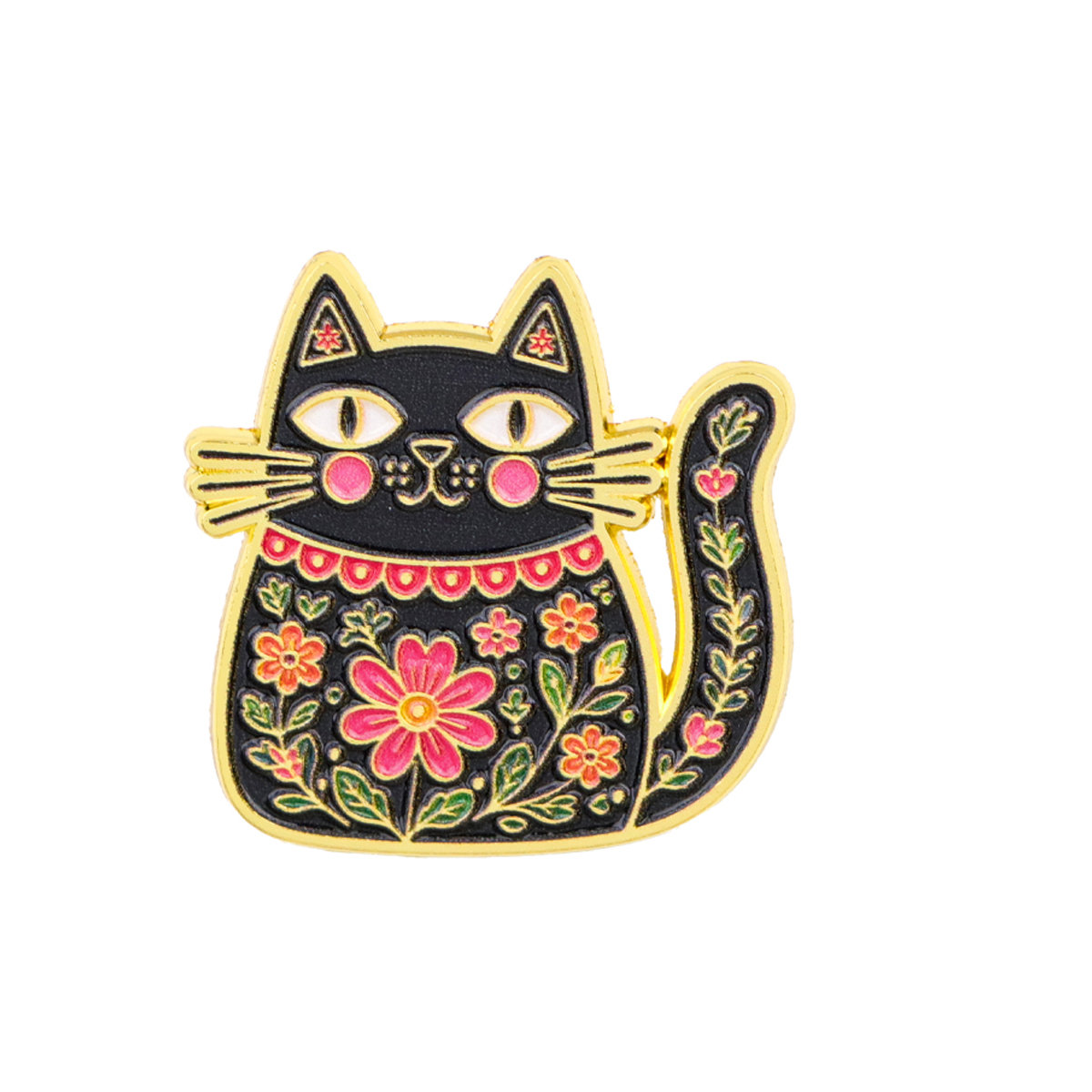 Folk Art Floral Black Cat Enam - đánh giá và giá Good Floral & Wedding Decor Supply